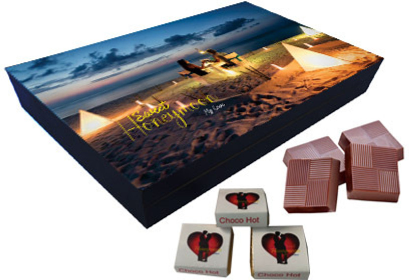 Choco Choco Hot Sweet Honeymoon Gift Pack MDF Chocolate Pack (6 Pack, 240 g) Bar Gift Pack(100 Units) - Flipkart Deal