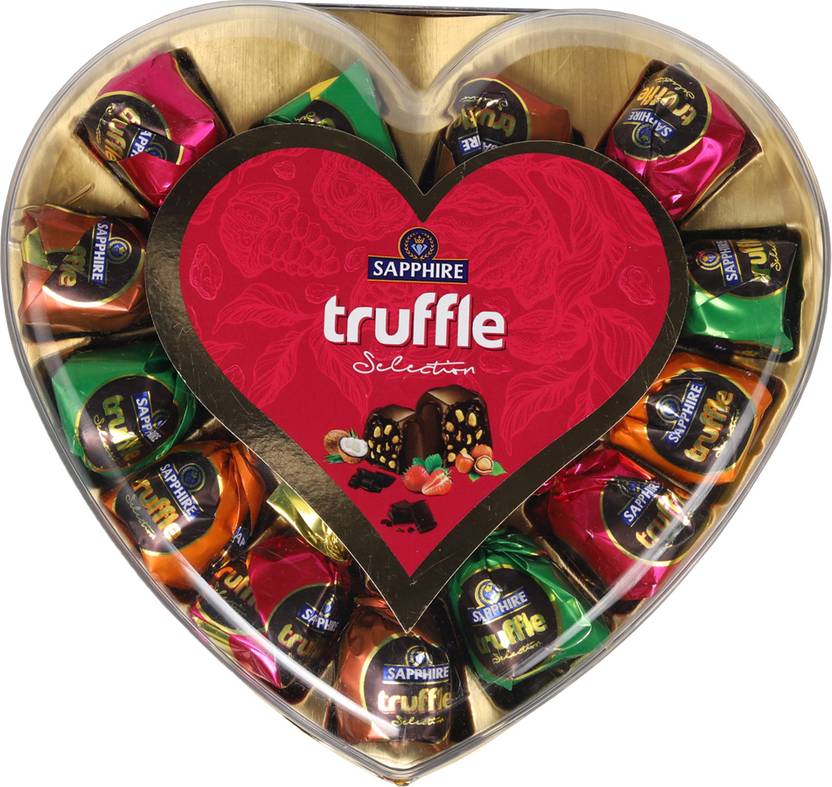 Sapphire Chocolate Truffle Selection Infused with Crunchy Nuts T14