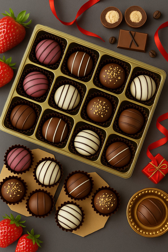WINNI CELEBRATE RELATIONS Premium 12 Pcs Chocolates Gift Box | Imported Chocolate Gift Pack Hamper Truffles(400 g)