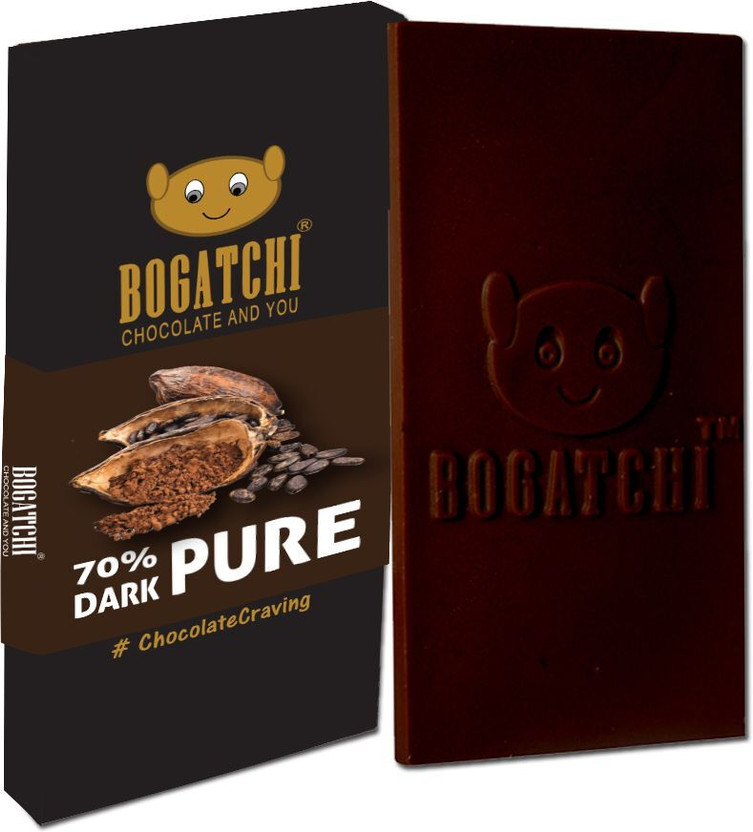 BOGATCHI 70% DARK PURE Bar(1 Units)