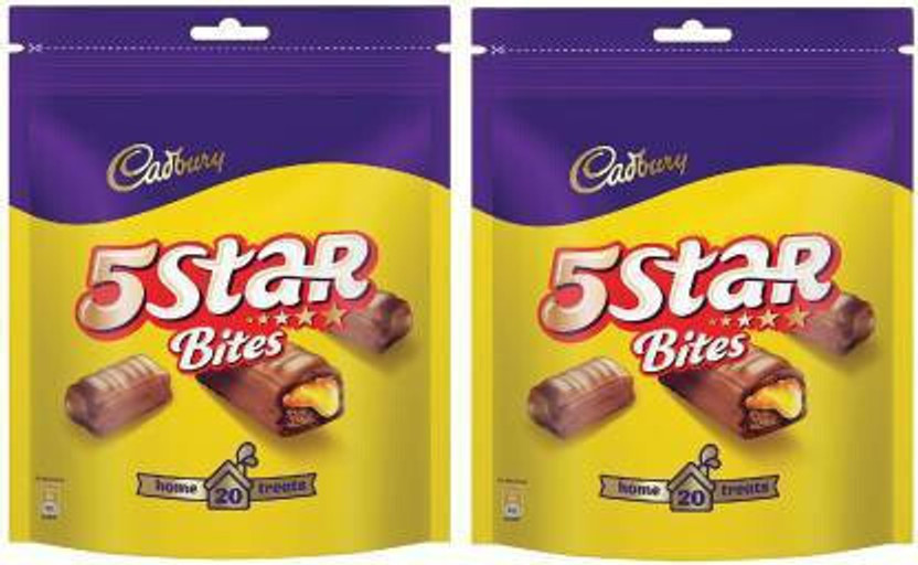 Cadbury 5 Star Chocolate Bar Gift Pack(2 x 100 Units)