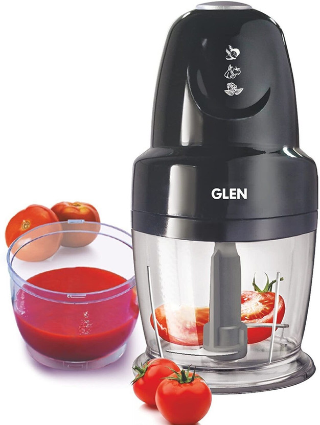 Glen Glen by Glen Electric Chopper with extra 400ml bowl 250w, 2 years warranty Electric Vegetable & Fruit Chopper(1 chopper) - Flipkart Deal