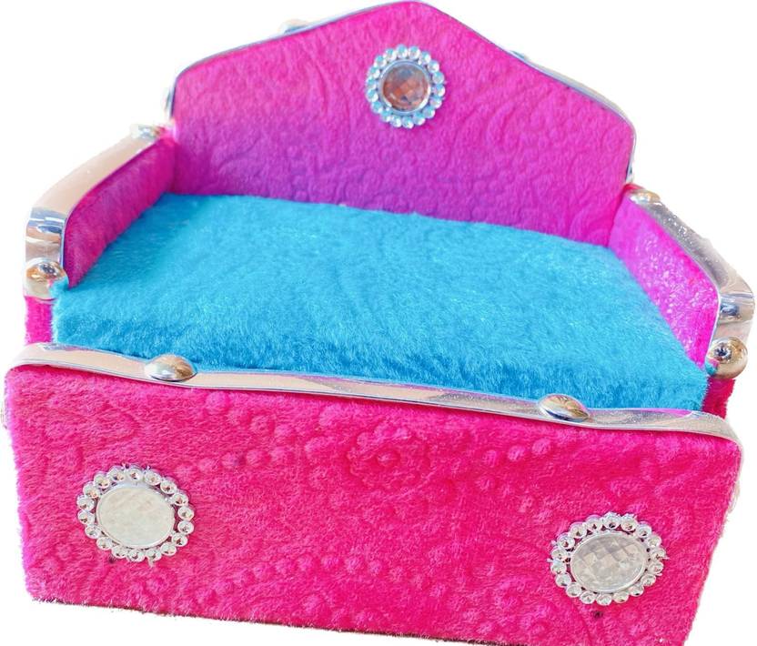 KRISHNA Kanha ji laddu gopal sofa cum bed Wooden All Purpose Chowki