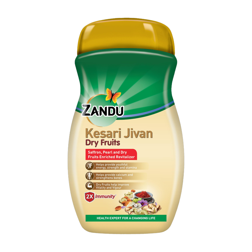 ZANDU ZANDU Kesari Jivan Dry Fruits | Chyawanprash enriched with Chyawanprash |(900 g) - Flipkart Deal