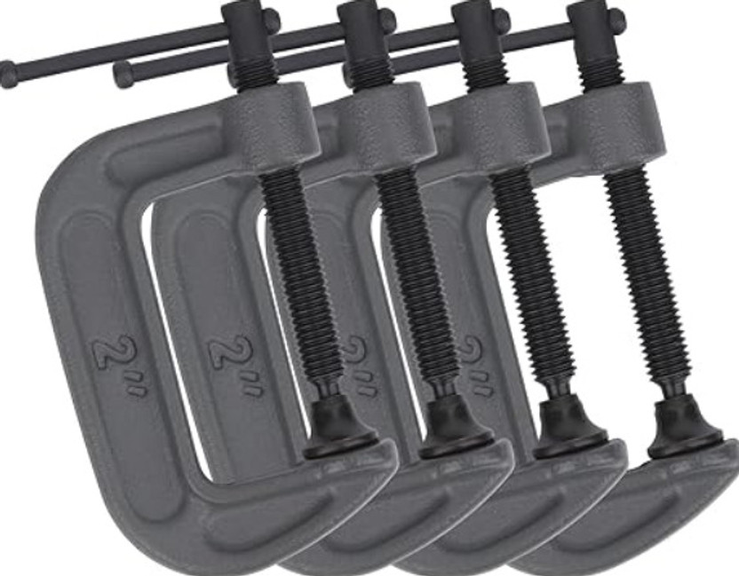 Sitrus C-clamp(Heavy Duty G-clamp 2Inch (Pack of 4) cm cm cm)