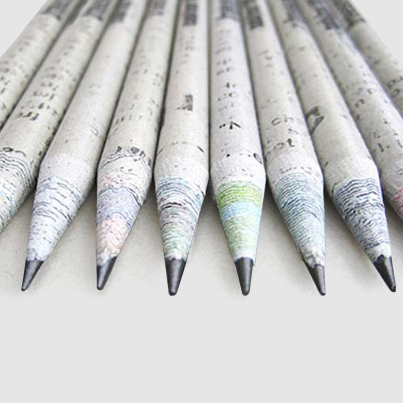 Goodwill Tech Newspaper Pencil for Drawing, Sketching & Writing – Eco-Friendly, Dark -20Pk Useful for School, College and Office work Clarinet(A)