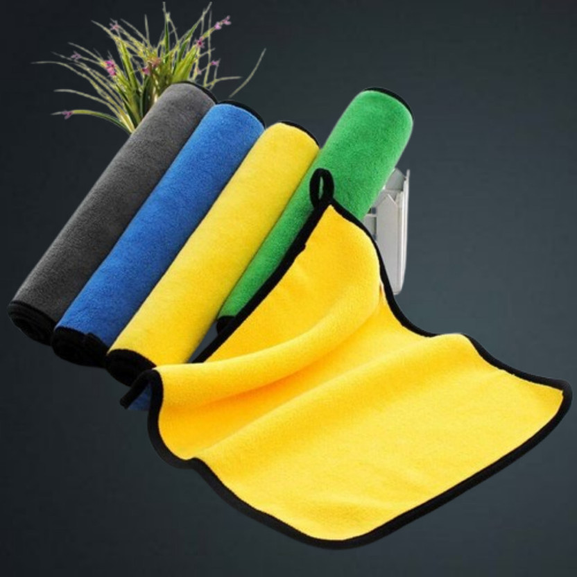 SWIFTBOY Elite Detailing Microfiber for Showroom Shine Wet and Dry Microfiber Cleaning Cloth