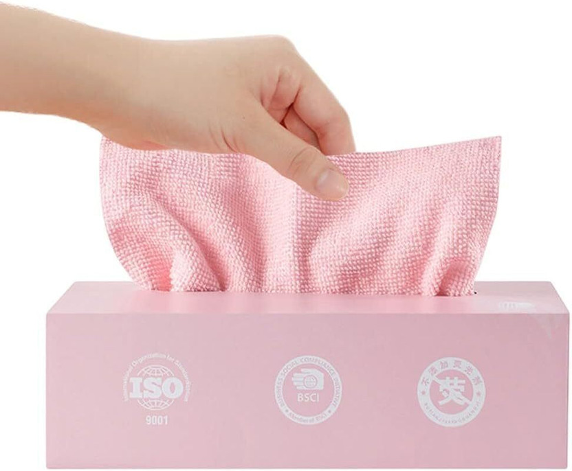 Takshhaven Takshhaven 20 Pcs Cleaning Cloths Extractable Cloth, Towel Microfiber with Absorbs Water Wet and Dry Microfiber Cleaning Cloth(20 Units) - Flipkart Deal