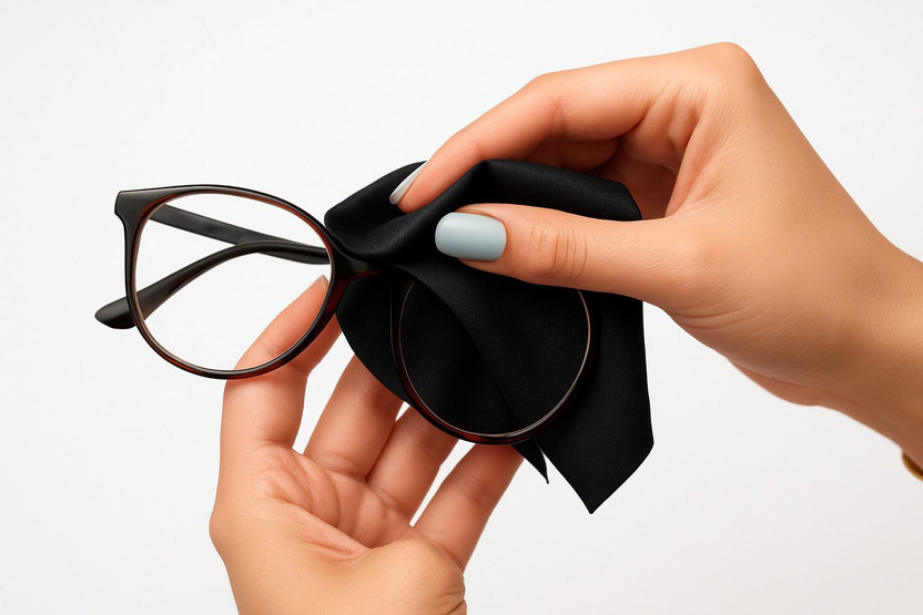 Jaxz Eyewear 20 PCS Premium Microfiber Cleaning Cloth for Glasses (Mostly Black) Dry Microfiber Cleaning Cloth(20 Units)