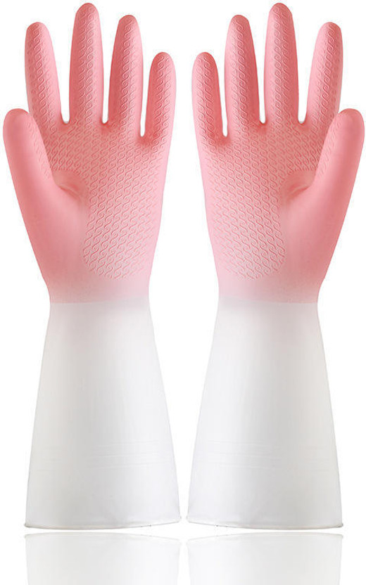 RBGIIT Rubber Hand Gloves For Gardens Fields Farm Equipment Agriculture Garage Lab B-1 Rubber  Safety Gloves(Pack of 1)
