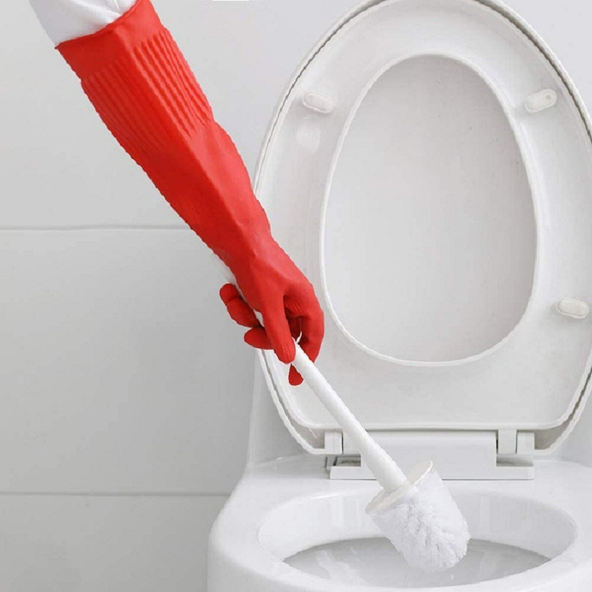 RBGIIT RBGIIT Rubber Dishwashing Glove Kitchen Cleaning Gloves Get free Cleaning Cloth Reusable Household Medium Waterblock Gloves for Washing Dish, House, Bathroom, Gardening, Laundry, Pet Care,Garden Work,Indrustry Worker , Chemical Factory Wrokers , Water Plant Safe Skin,Paint Cleaning Safety Gloves For - Flipkart Deal