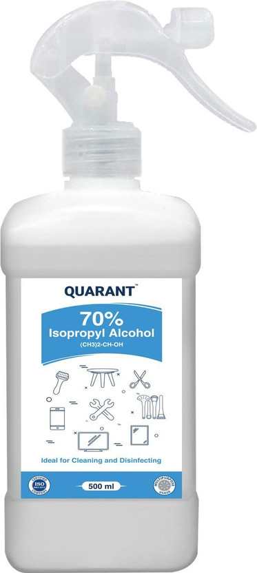 QUARANT 70% Isopropyl Alcohol (IPA) for Cleaning, Rubbing & Disinfecting for Computers(70% Isopropyl Alcohol)