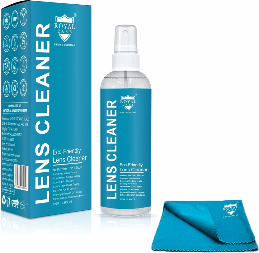 ROYAL CARE PROFESSIONAL Cleaning Kit for Lens , Computers, Laptops, Mobiles 100 ml for Computers(RCLC100P1)