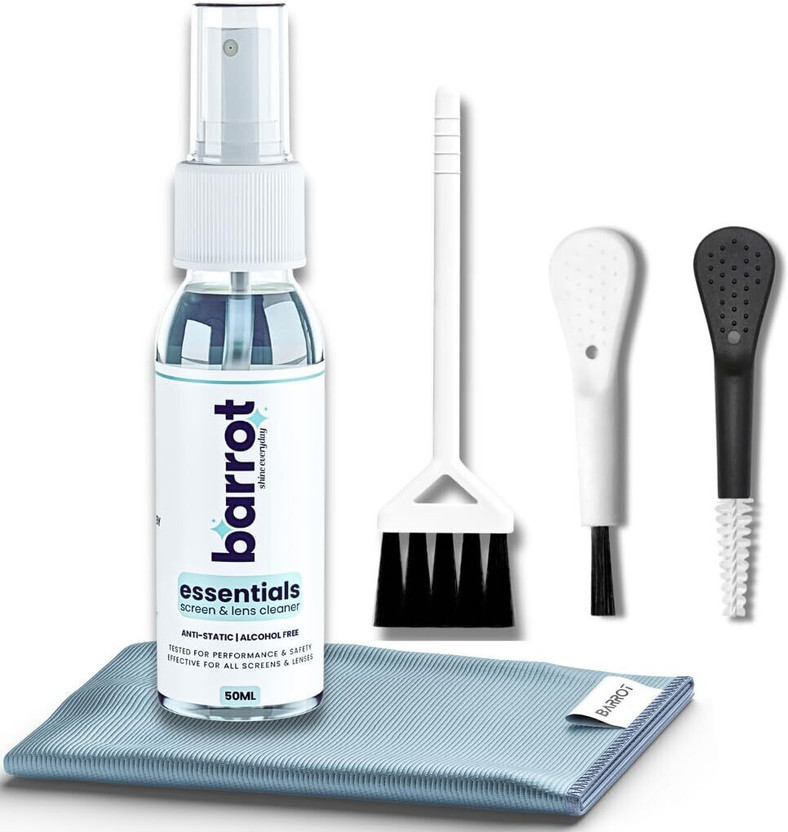 BARROT Essentials Mini Device Cleaning Kit for Laptops, Mobiles, Computers, Gaming(ES20)