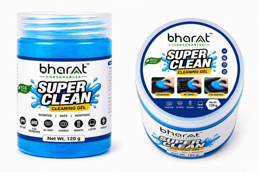 BHARAT CONSUMABLES Cleaning Gel for Computers, Gaming, Laptops, Mobiles(120G)