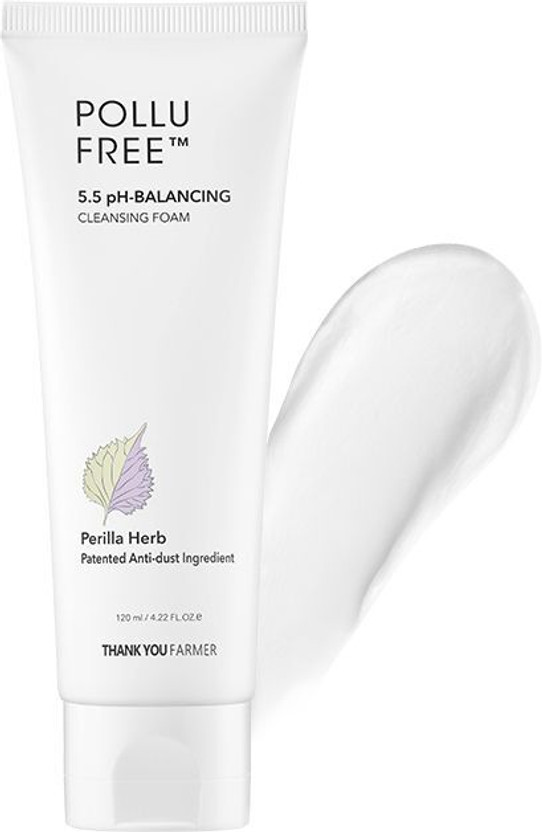 Thank You Farmer Pollufree 5.5 pH-Balancing Cleansing Foam (120ml)(120 ml)
