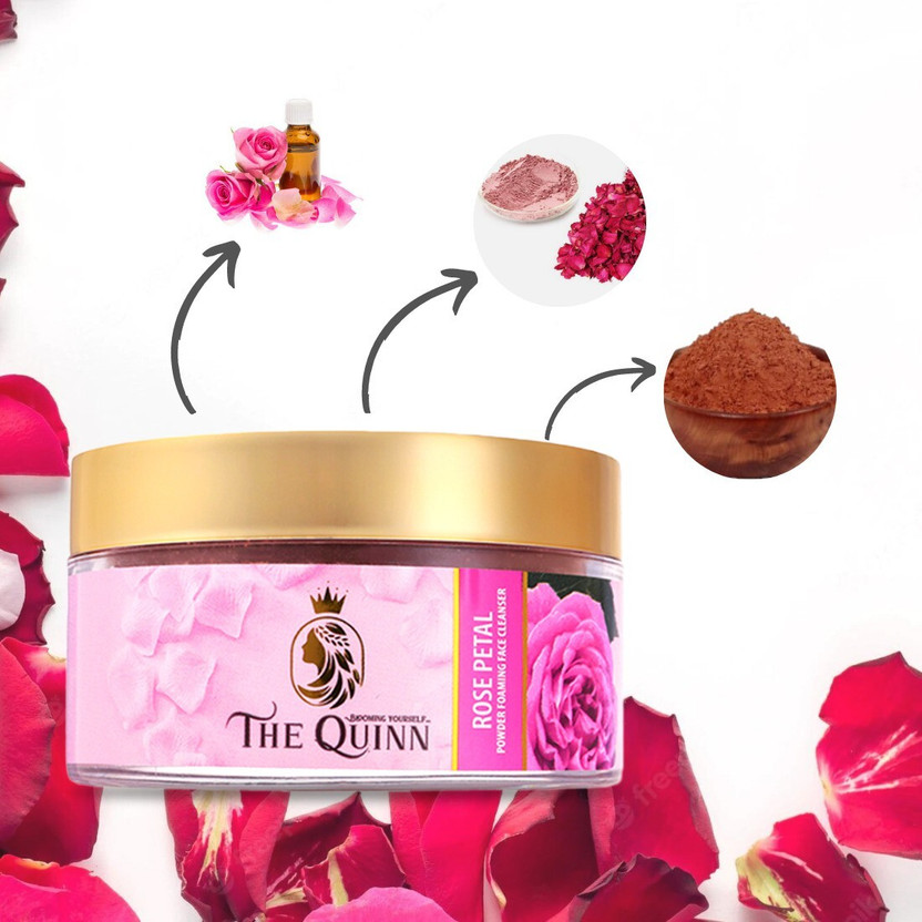 THE QUINN Rose petal powder foaming face cleanser(60 g)