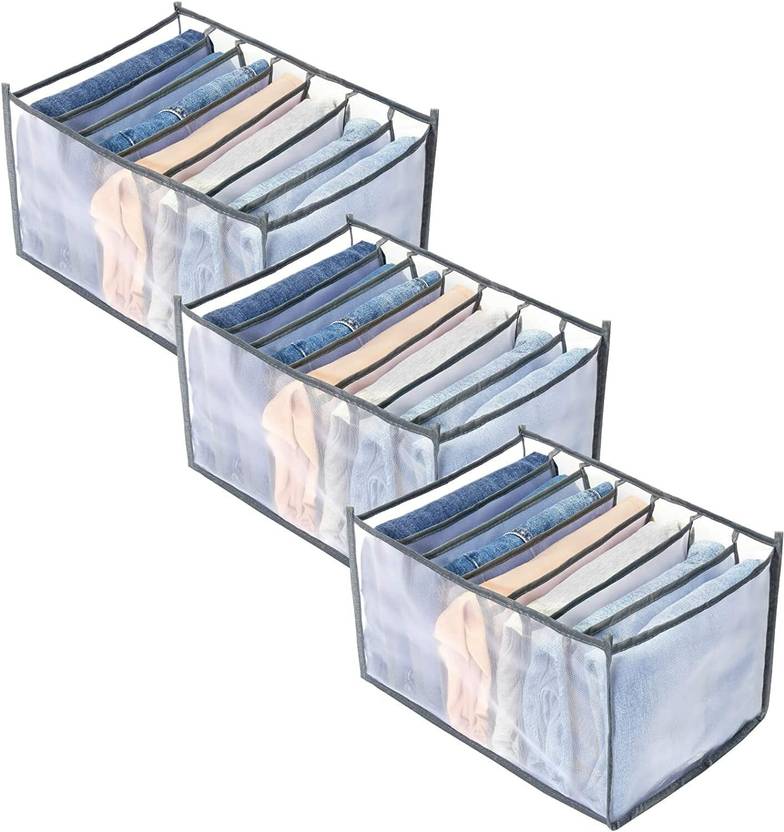 Kivya Cloth Organizer Storage Box Wardrobe Cloth Drawer for Panties