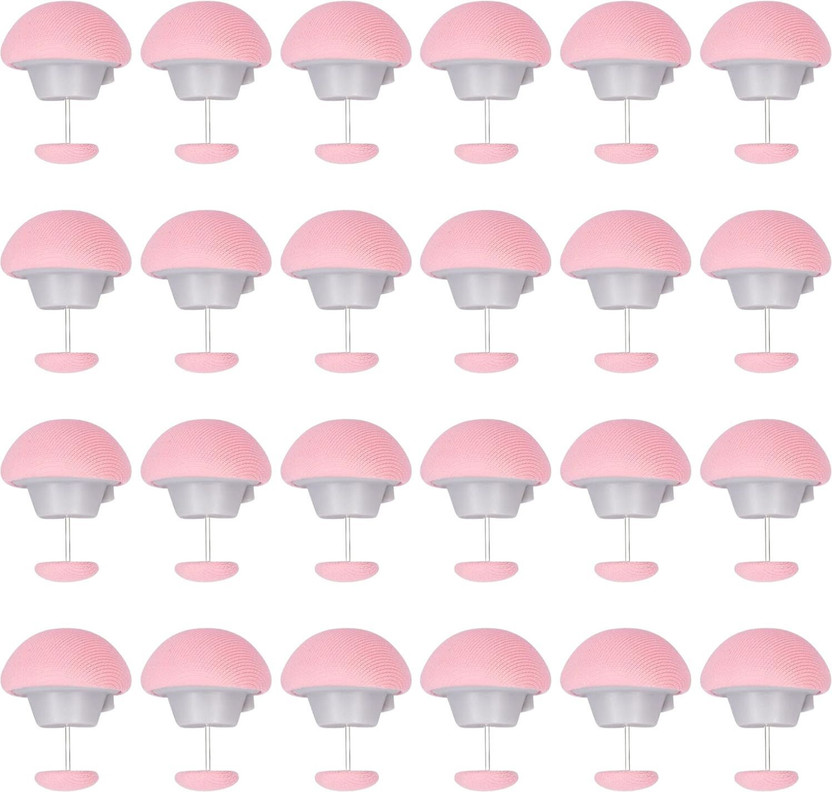 SELIFYMART Spatlus Duvet Clips, Bed Sheet Buttons, Quilt Buttons, Clips for Blanket Cover Cotton, Stainless Steel Cloth Clips(Pink Pack of 24)