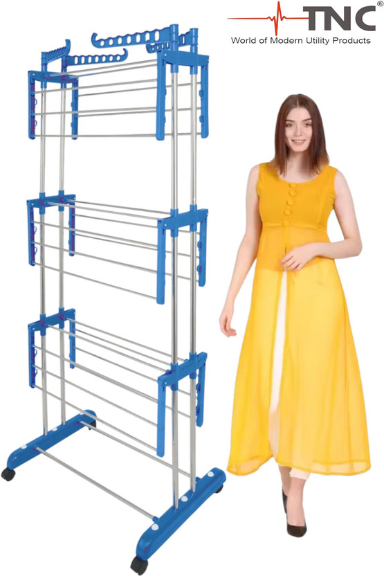 Flipkart SmartBuy Steel Floor Cloth Dryer Stand FSB-003(3 Tier)