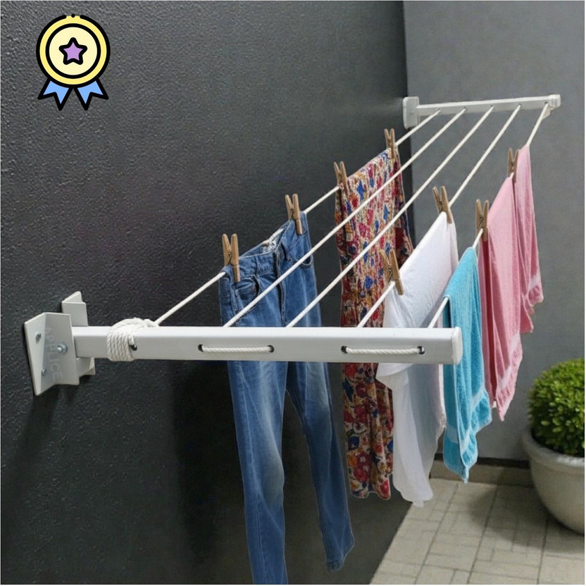 clothdryer clothdryer Steel Wall Cloth Dryer Stand CDS11(5 Tier) - Flipkart Deal