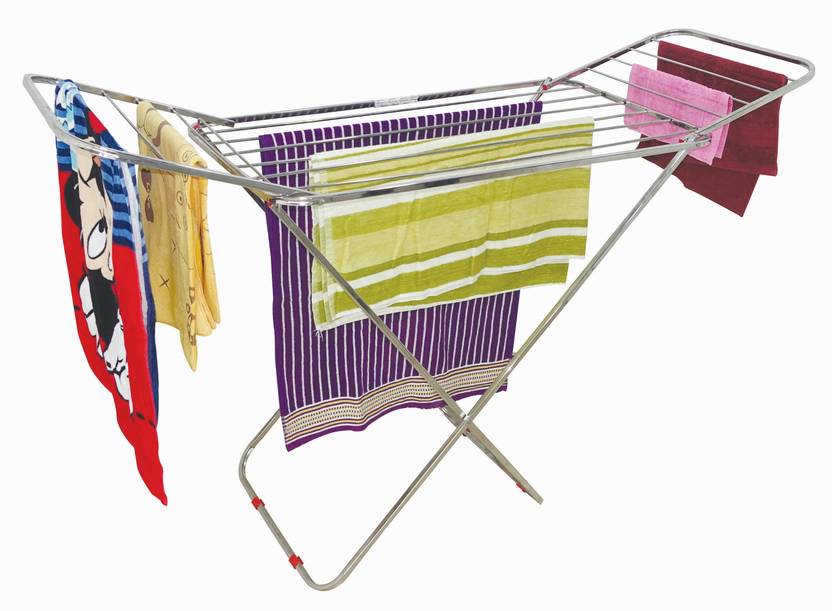 Amol Steel Floor Cloth Dryer Stand CL01 Cloth Dry Rack Price in India