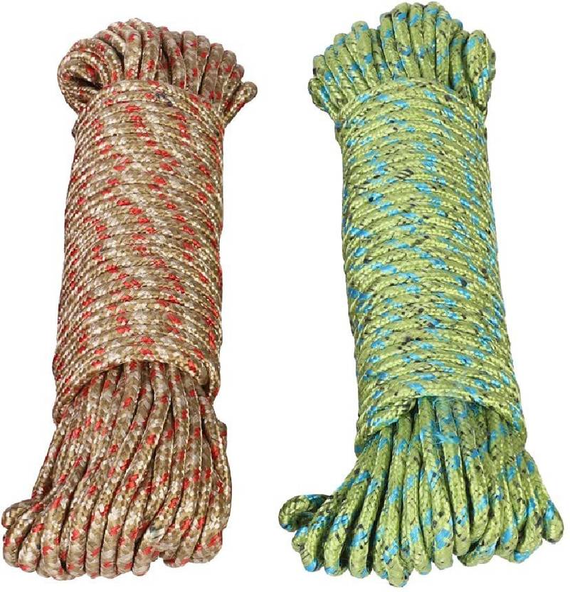 Kitchwish Heavy Duty Laundry Drying Clothesline Rope Portable Travel 10