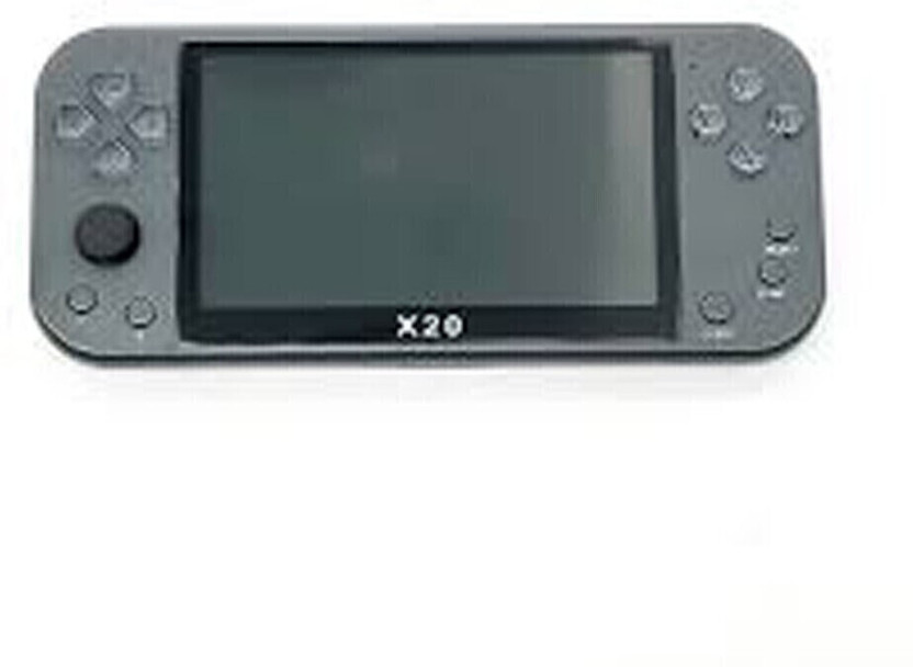 Clubics X20 5.1 inch HD Screen PSP Game Pad With Multi Function Games - Grey HD Edition(Code in the Box - for PSP)