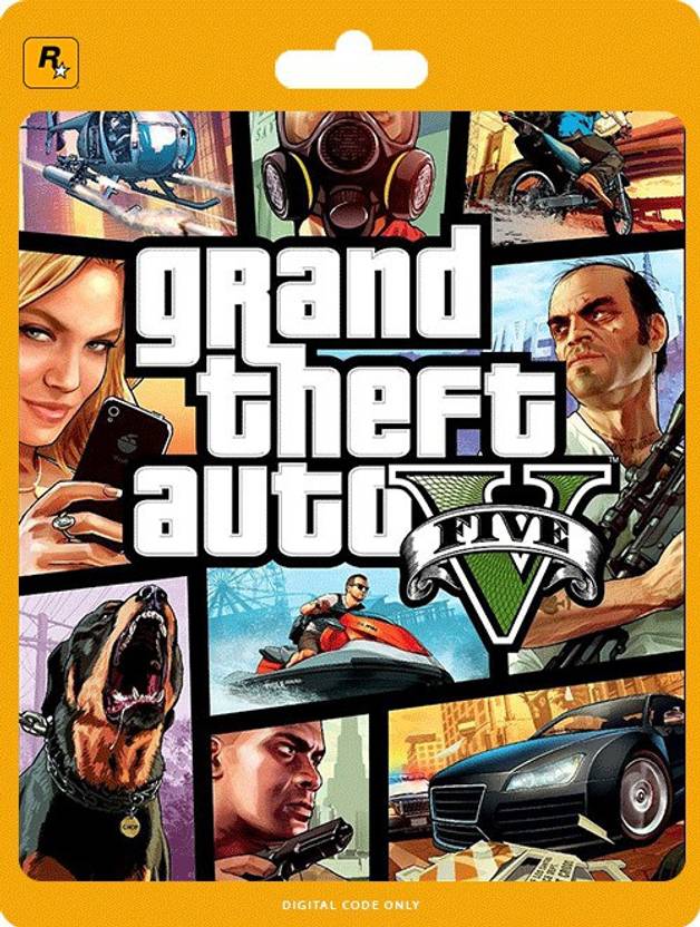 GTA 5 + Megalodon Shark Card - Bundle Price in India - Buy GTA 5