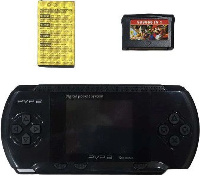 Clubics PVP2 - Video Game for Kids 8bit (Black) with Super Mario, Contra 1 GB with Super Mario Limited Edition(Code in the Box - for PC)
