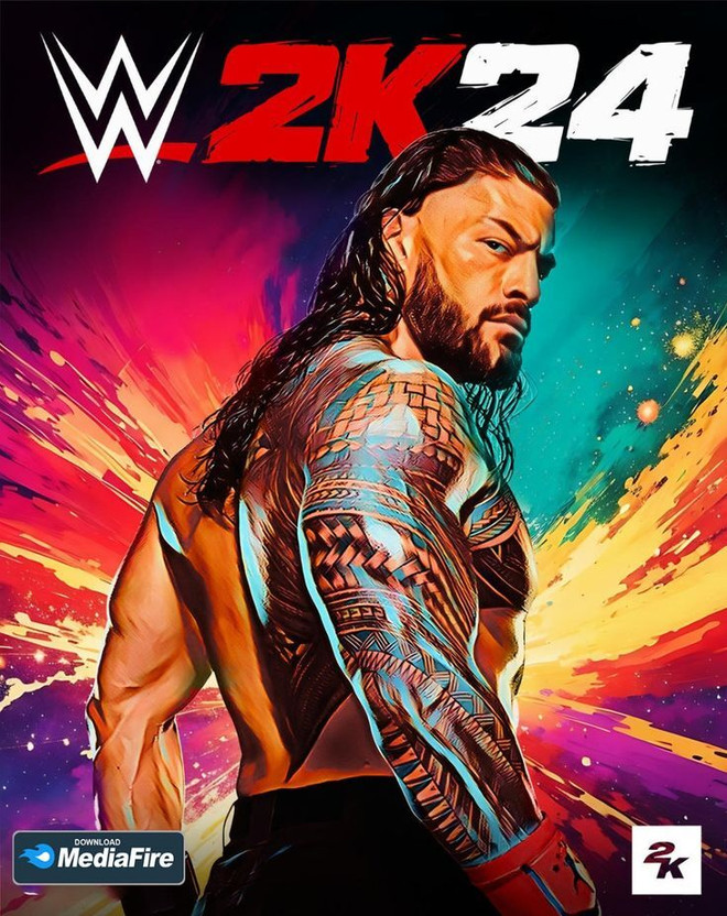 WWE 2K24 (PC GAME) - (No Online Multiplayer/No REDEEM* Code) Wrestlemania Edition(Code in the Box - for PC)