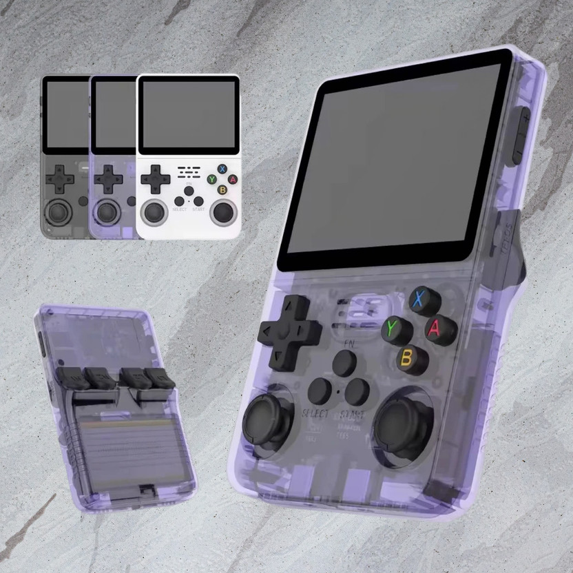 R36S R36S Retro Handheld Gaming Console Clear Screen Premium Edition(Code in the Box - for PSP) - Flipkart Deal