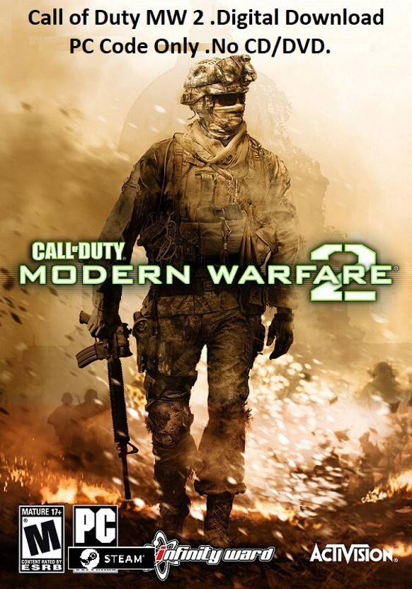 Call of Duty: Modern Warfare 2 Download code only(No CD/DVD)(Code in the Box - for PC)