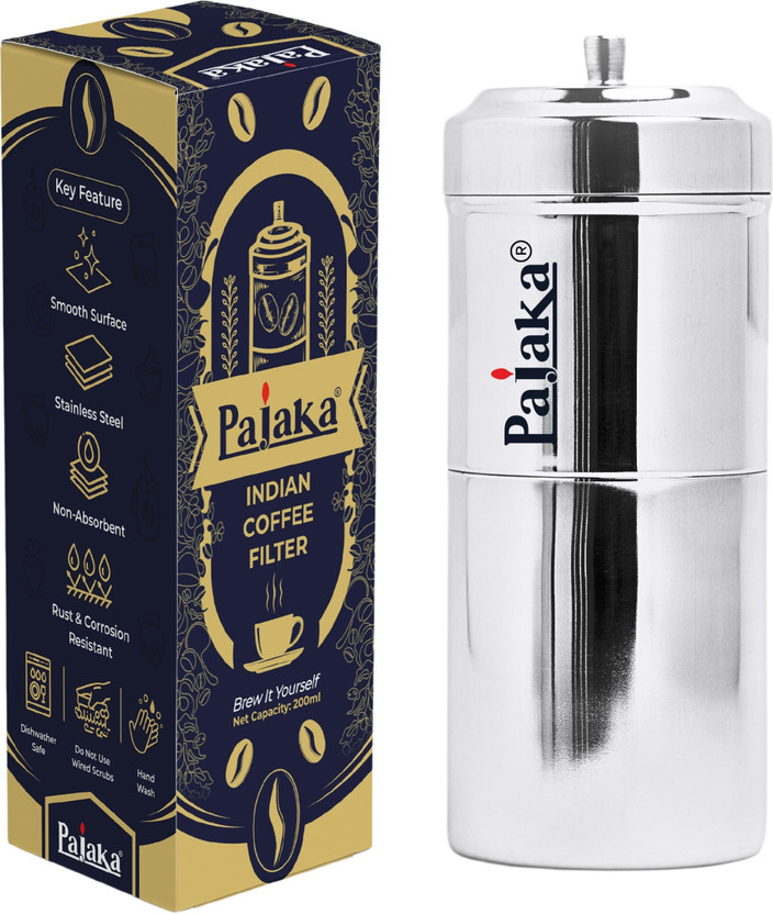 pajaka pajaka South Indian Filter 250 ml, 6 Cups Coffee Maker(Silver) - Flipkart Deal