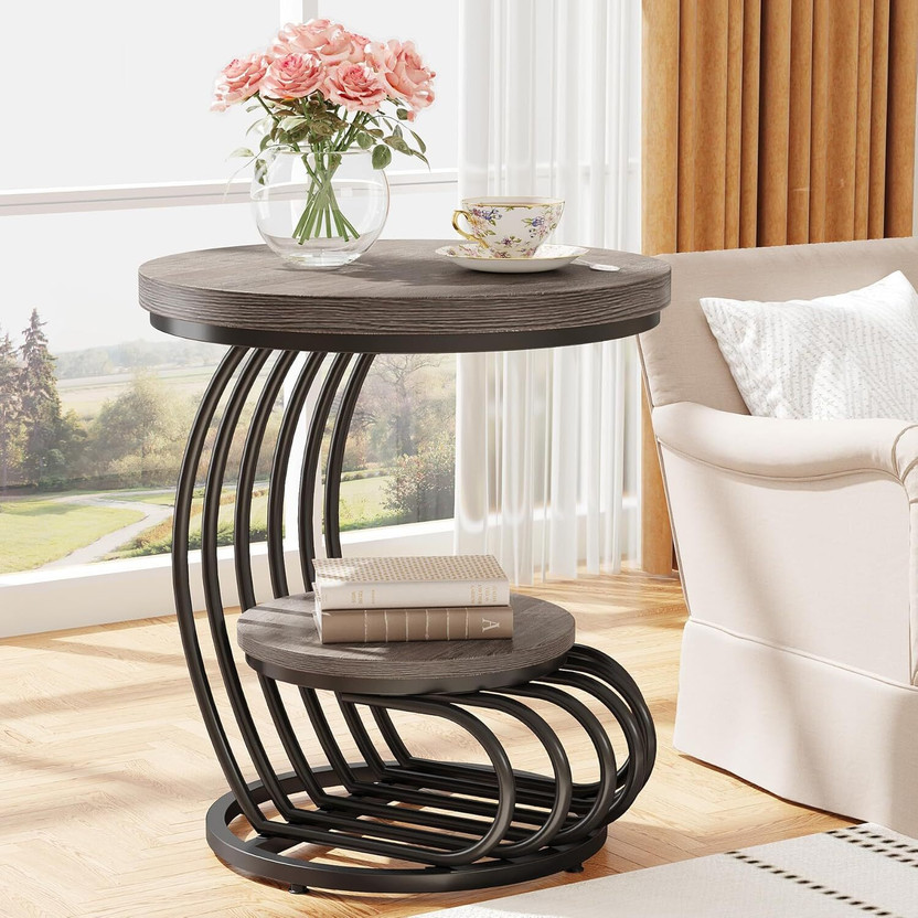 Paradise Enterprises Engineered Wood Coffee Table(Finish Color - brown, Pre-assembled)