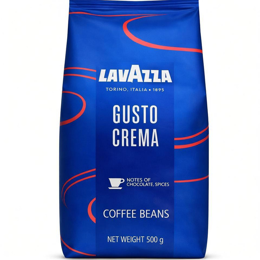 Lavazza Gusto Crema Coffee Beans(500 g, Chocolate, Spices Flavoured)