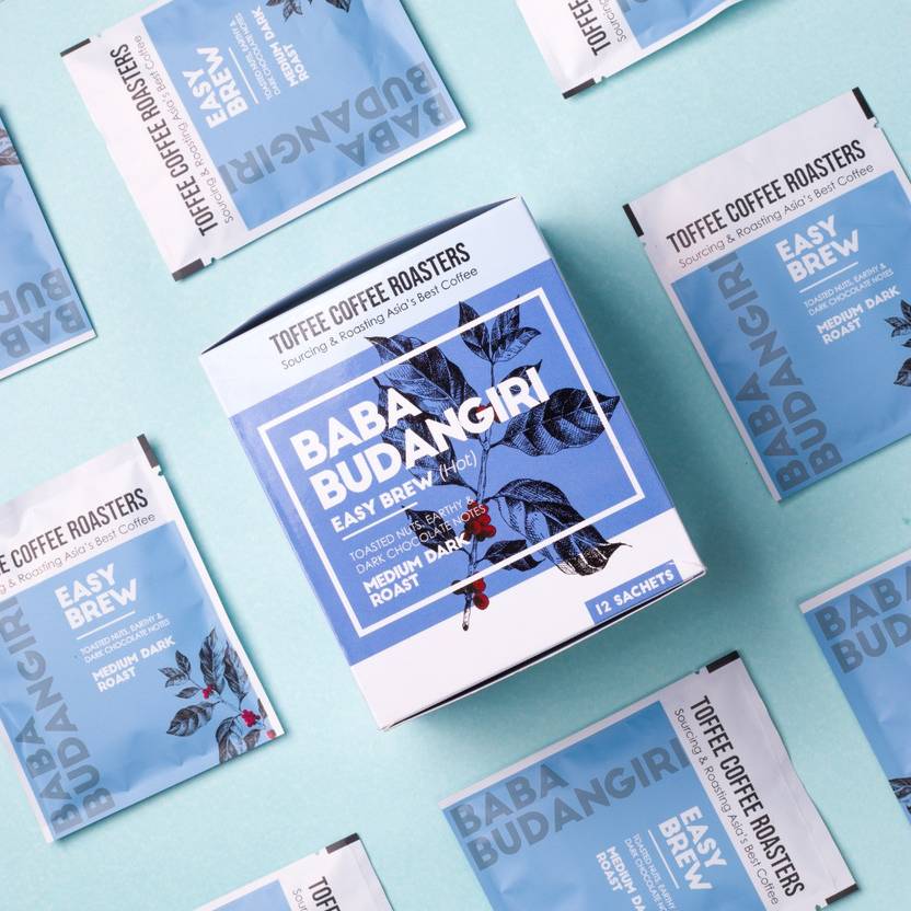 Toffee Coffee Roasters Baba Budangiri Coffee Easy to Brew Pour Over