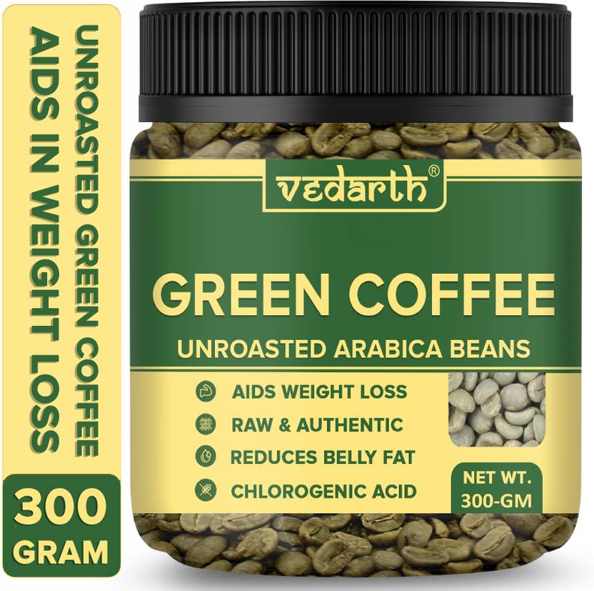 Vedarth Organics Green Coffee Beans with 100 Natural Unroasted Raw
