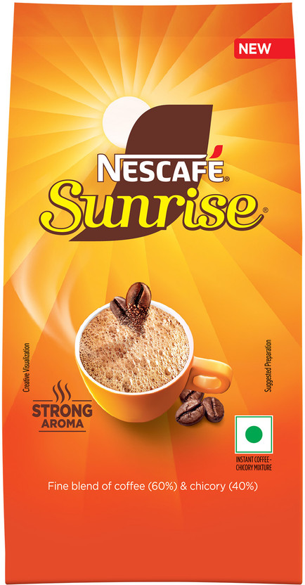 Nescafe Sunrise Chicory Mix Instant Coffee(190 g, Chicory Flavoured)