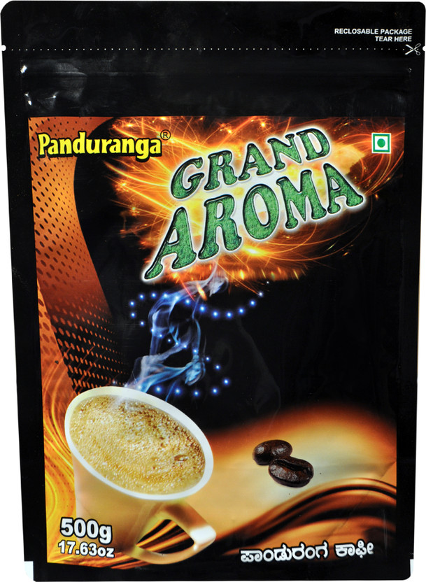 PANDURANGA COFFEE Grand aroma | 85% coffee, 15% chicory | Filter Coffee(500 g, Chicory Flavoured)