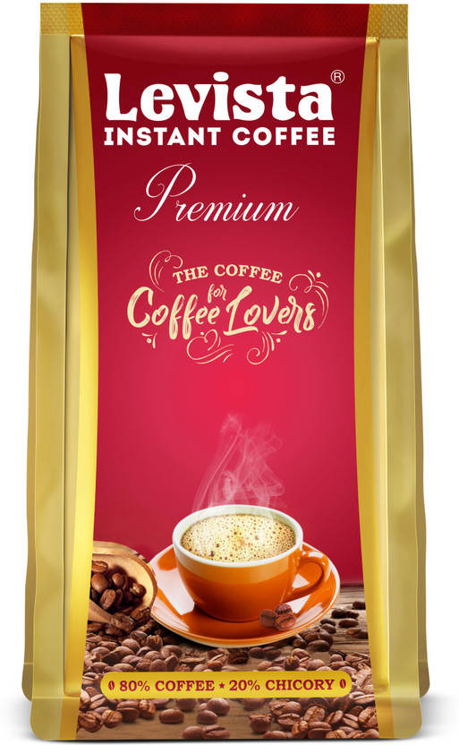 Levista Premium Chicory Mix 80:20 Instant Coffee(200 g)