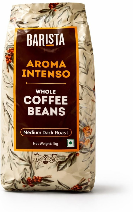 Barista Aroma Intenso Whole Coffee Beans Medium Dark Roast Coffee Beans(1 kg)