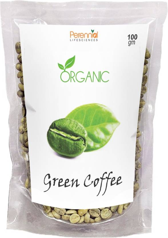 Perennial Lifesciences ORGANIC GREEN COFFEE BEANS Roast & Ground Coffee