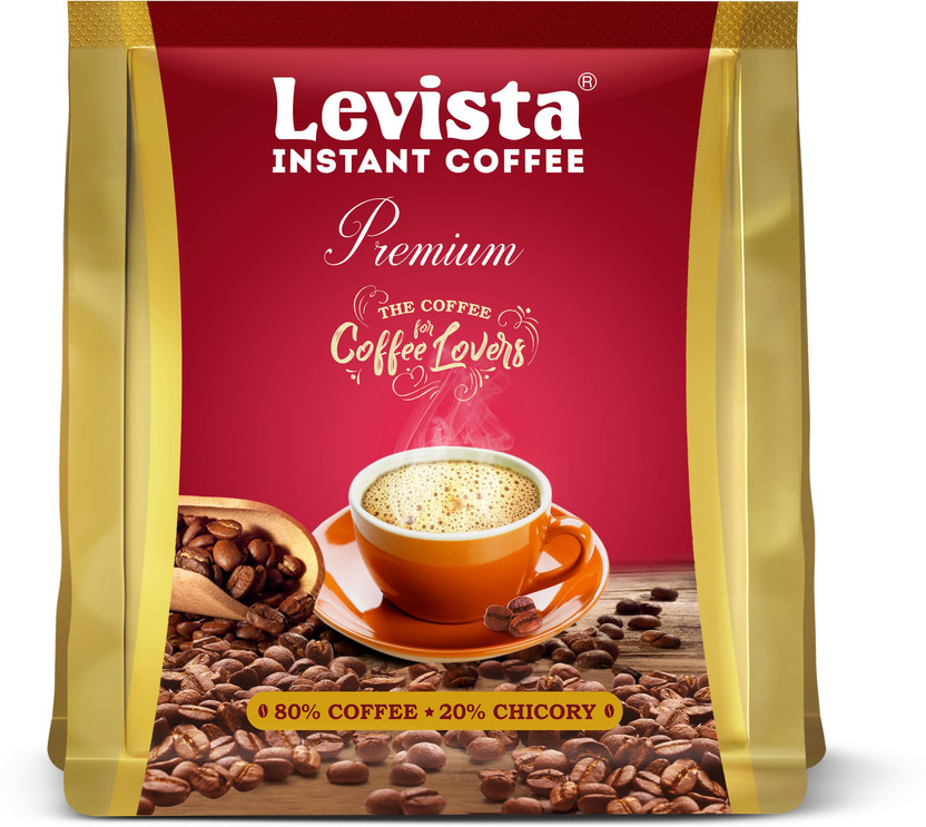 Levista Premium Chicory Mix 80:20 Instant Coffee(50 g)