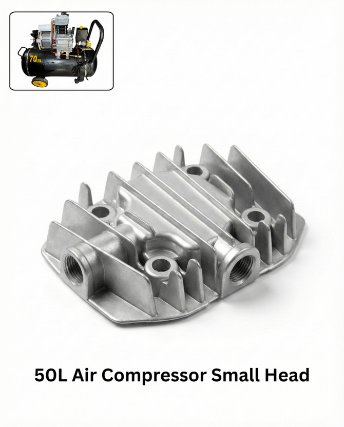 THEREALREYAZ 50L Air Compressor Small Engine Head Coil Spring Compressor