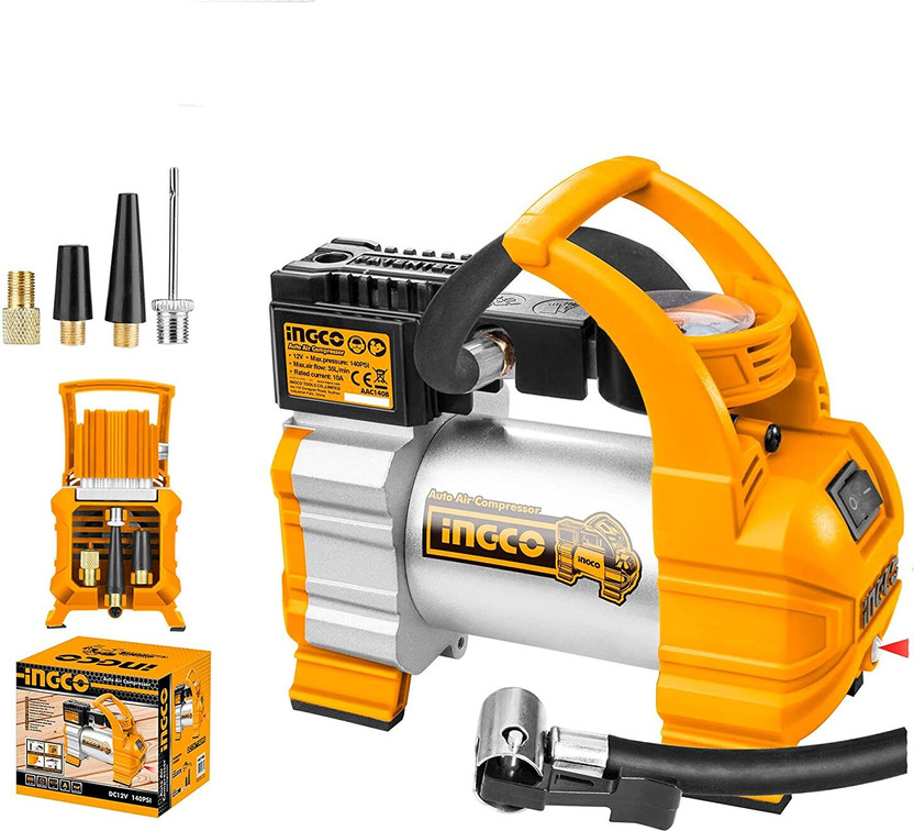 INGCO Auto air compressor DC12V Coil Spring Compressor