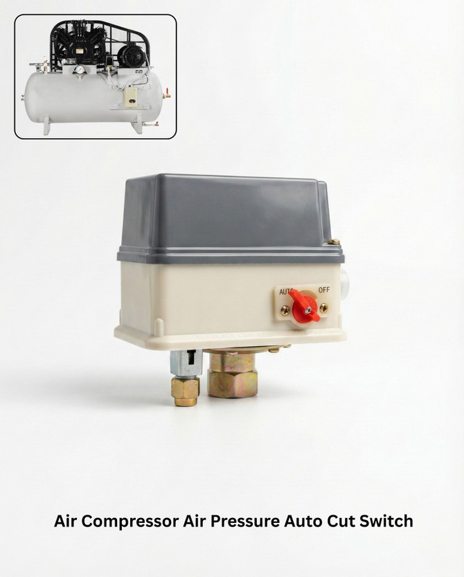 THEREALREYAZ THEREALREYAZ Air Pressure Auto Cut Switch For Compressor Coil Spring Compressor - Flipkart Deal