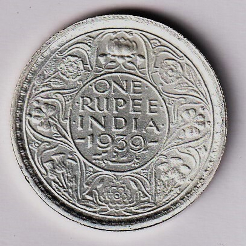 Eshop 1 rupee 1939 Victoria, Silverplated Fancy India Medieval Coin Collection(1939 Coins)