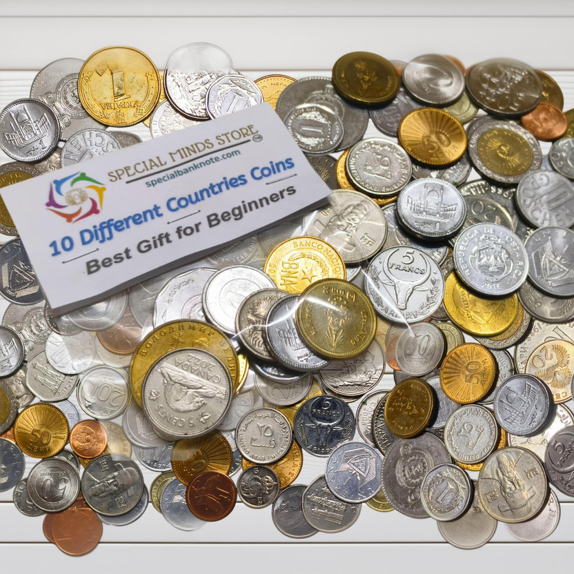 Special Special Minds Store 10 Different World Coins Mixed Lot Collectible Item for Students Gifts Modern Coin Collection(10 Coins) - Flipkart Deal