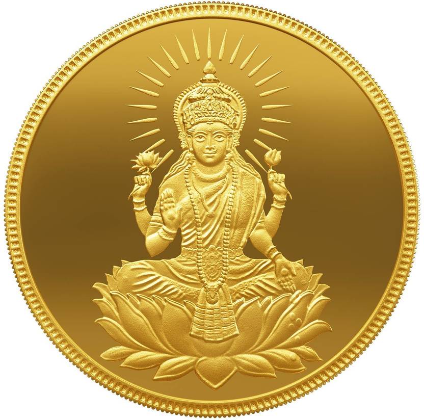 MMTCPAMP India Pvt Ltd Lakshmi 24 (9999) K 2 g Gold Coin Price in